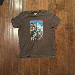 Black Jimmy Hendrix vintage motorcycle tee shirt large